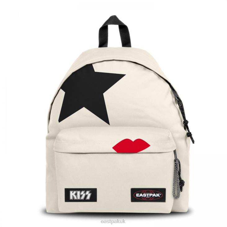 Eastpak Padded Pak'r Kiss White LTZJ13 Backpacks