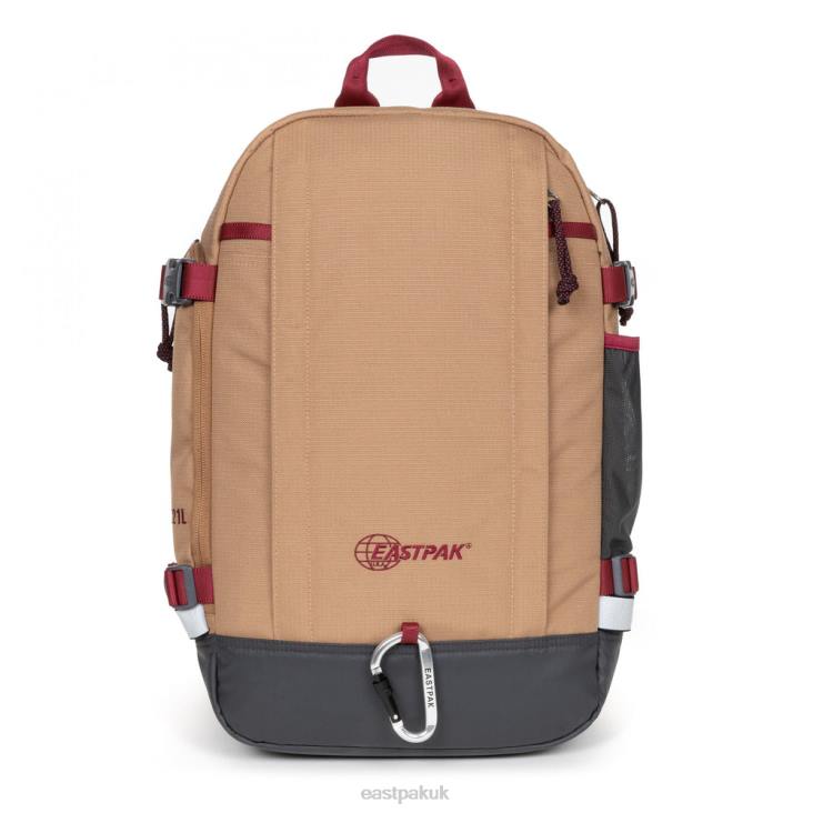 Eastpak Out Safepack Brown LTZJ44 Backpacks