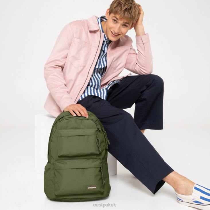 Eastpak Padded Double Dark Grass LTZJ84 Backpacks