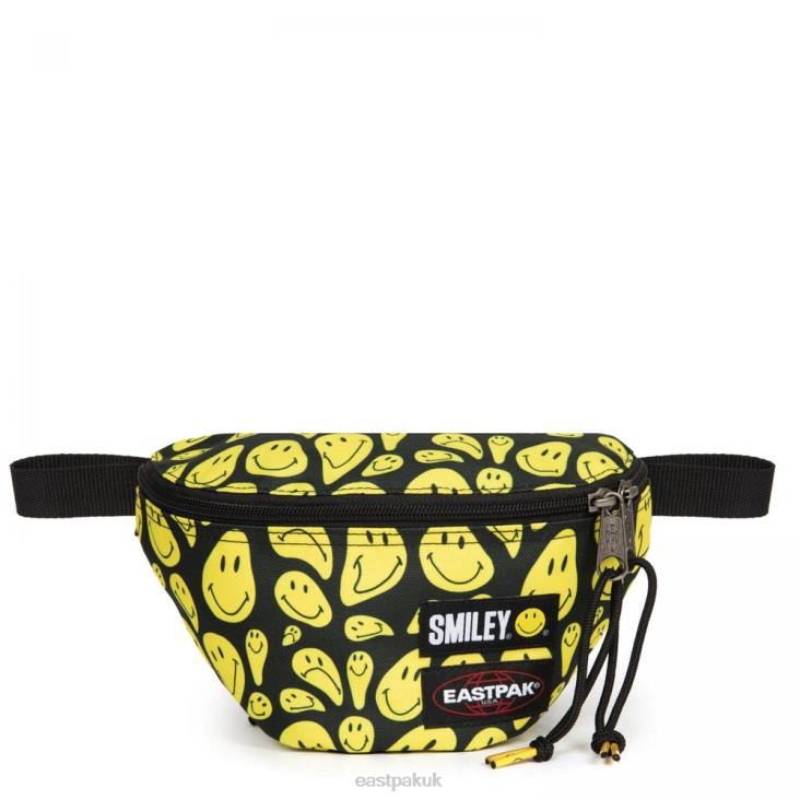 Eastpak Springer Smiley Graffiti Yellow LTZJ267 Shoulder Bags