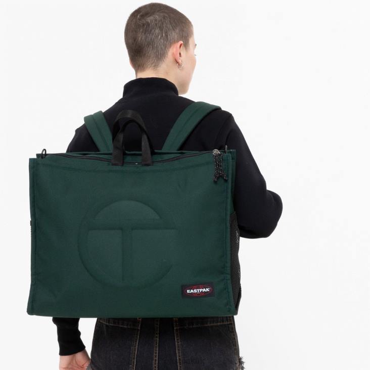 Eastpak Telfar Shopper L Green LTZJ282 Shoulder Bags